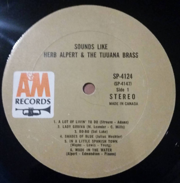 Herb Alpert & The Tijuana Brass - ...Sounds Like... | A&M Records (SP-4124) - 3
