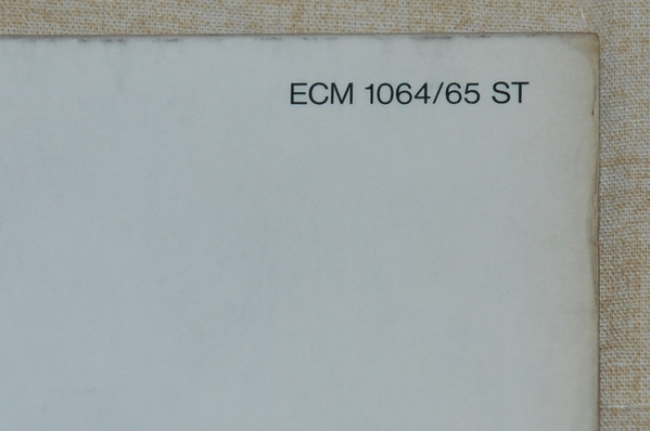 Keith Jarrett - The Köln Concert | ECM Records (ECM 1064/65 ST) - 2