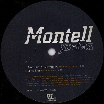 Montell Jordan Featuring Master P & Silkk The Shocker - Let's Ride | Def Jam Recordings (568 691-1) - 3 Montell Jordan Featuring Master P & Silkk The Shocker - Let's Ride | Def Jam Recordings (568 691-1) - 3
