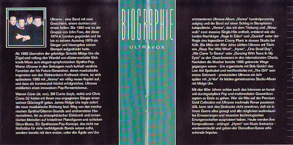 Ultravox - Premium Gold Collection | EMI Electrola (7243 8 37695 2 0) - 4