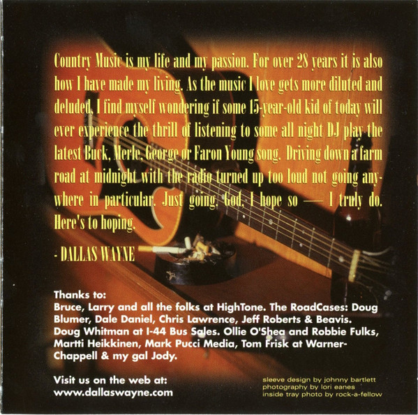 Dallas Wayne - Here I Am In Dallas | Hightone Records (HCD8137) - 3