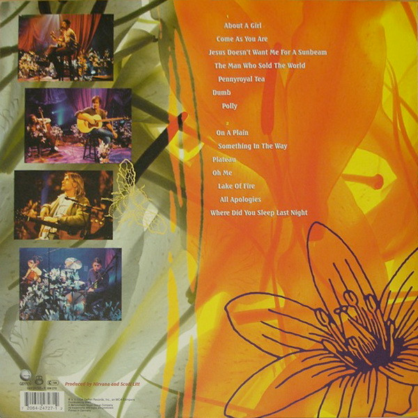 Nirvana - MTV Unplugged In New York | Geffen Records (GEF 24727)