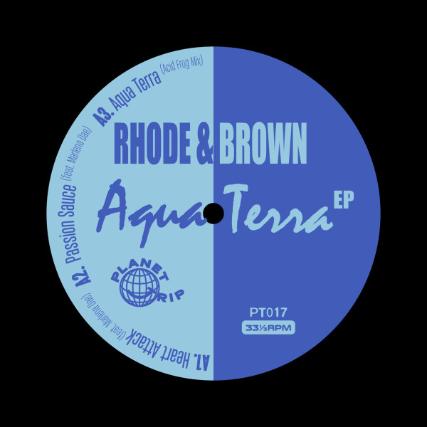 Rhode & Brown - Aqua Terra EP | Planet Trip (PT017) - main