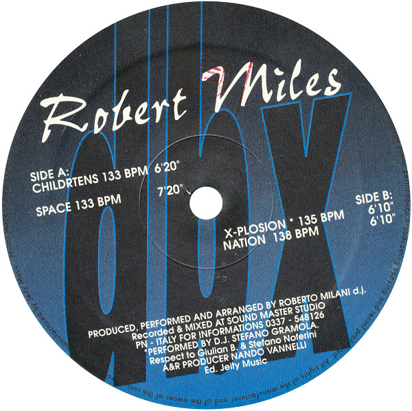 Robert Miles - Soundtracks... | DBX Records (DBX 005) - 4 Robert Miles - Soundtracks... | DBX Records (DBX 005) - 4