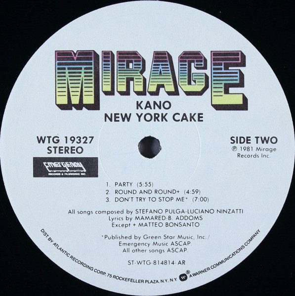 Kano - New York Cake | Mirage (WTG 19327) - 4 Kano - New York Cake | Mirage (WTG 19327) - 4