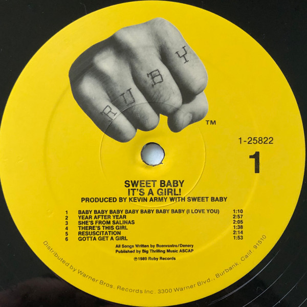 Sweet Baby - It's A Girl | Ruby Records (9 25822-1) - 3