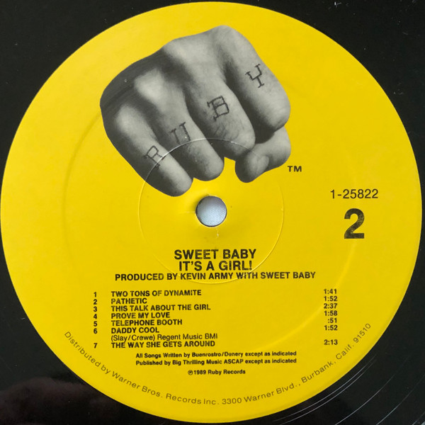 Sweet Baby - It's A Girl | Ruby Records (9 25822-1) - 4