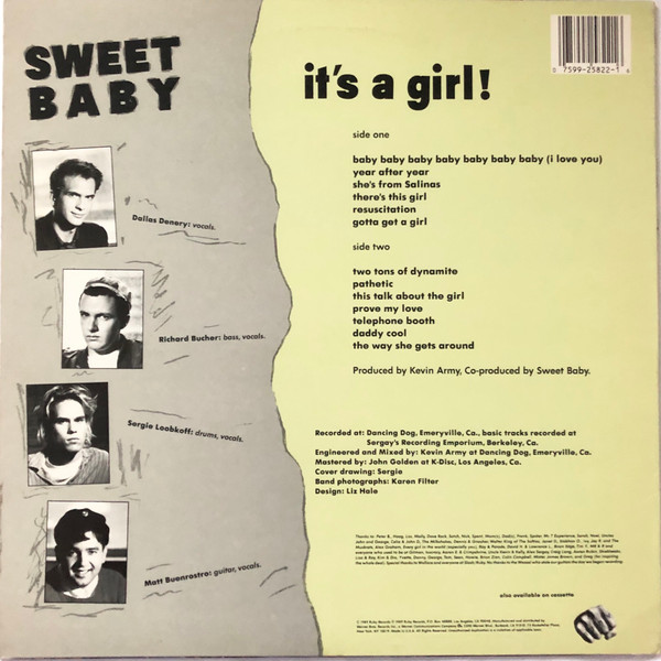 Sweet Baby - It's A Girl | Ruby Records (9 25822-1) - 2