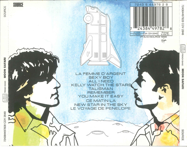 AIR - Moon Safari | Source (7243 8 44978 2 8) - 2