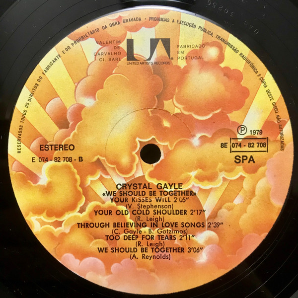 Crystal Gayle - We Should Be Together | United Artists Records (8E 074 82708) - 3