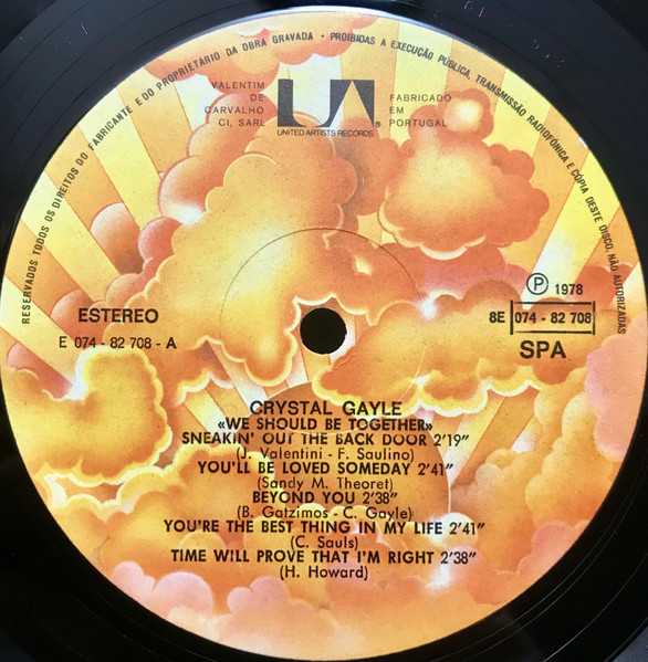 Crystal Gayle - We Should Be Together | United Artists Records (8E 074 82708) - 2
