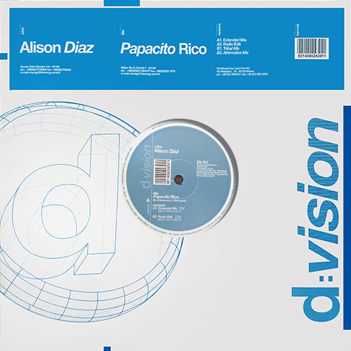 Alison Diaz - Papacito Rico | D:vision Records (DV 391)