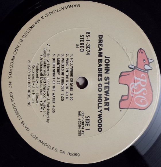 John Stewart - Dream Babies Go Hollywood | RSO (RS-1-3074) - 3