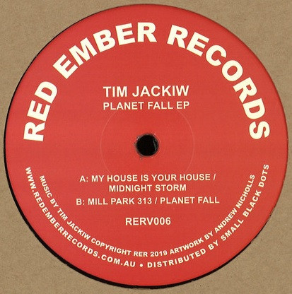 Tim Jackiw - Planet Fall EP | Red Ember Records (RERV006) - main Tim Jackiw - Planet Fall EP | Red Ember Records (RERV006) - main