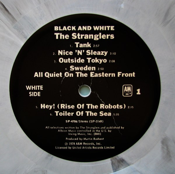 The Stranglers - Black And White | A&M Records (SP-4706) - 3 The Stranglers - Black And White | A&M Records (SP-4706) - 3