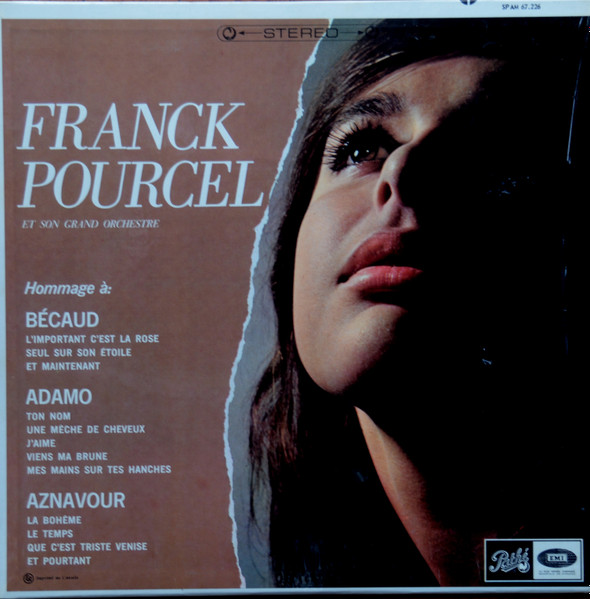 Franck Pourcel Et Son Grand Orchestre - Hommage A: Becaud, Adamo, Aznavour | Pathé (SPAM 67.226) - main Franck Pourcel Et Son Grand Orchestre - Hommage A: Becaud, Adamo, Aznavour | Pathé (SPAM 67.226) - main