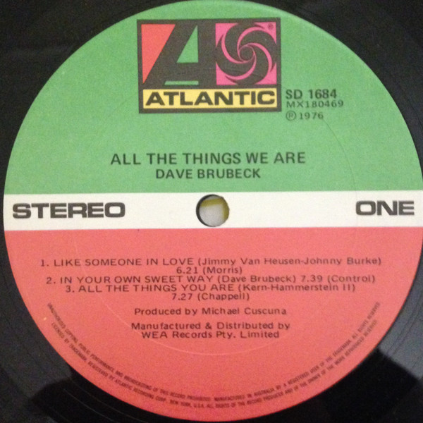 All The Things We Are