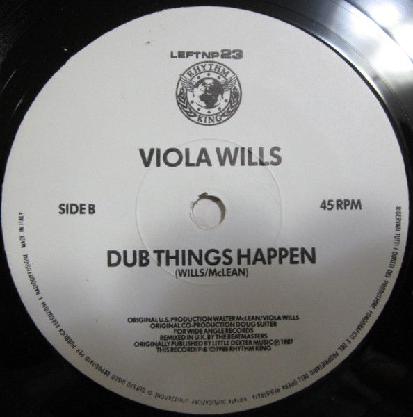 Viola Wills - These Things Happen | Rhythm King (LEFTNP 23) - 4