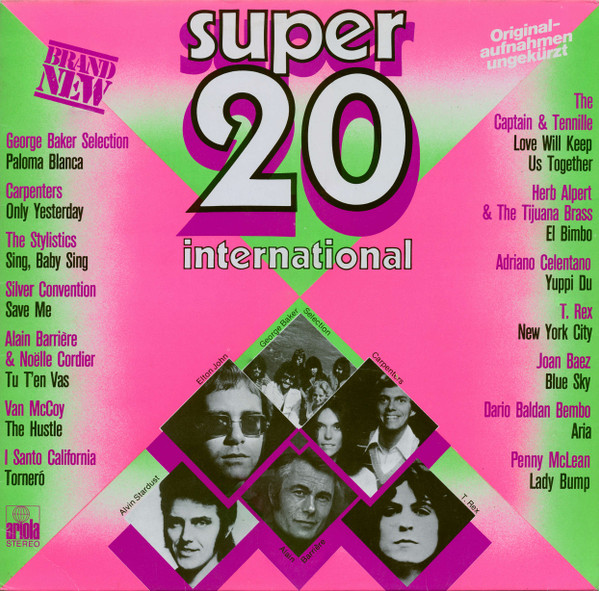 Various - Super 20 International | Ariola (89 400 GT)