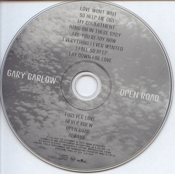 Gary Barlow - Open Road | RCA (74321 417 202) - 3