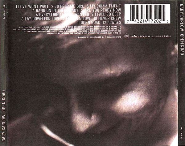 Gary Barlow - Open Road | RCA (74321 417 202) - 2