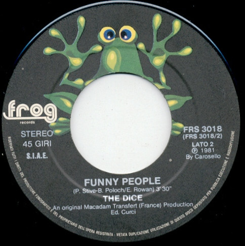 The Dice - Loaded Dice / Funny People | Frog Records (FRS 3018) - 4