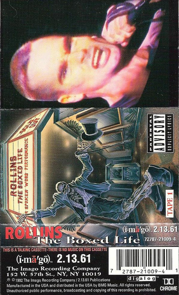 Henry Rollins - The Boxed Life | Imago (72787-21009-4) - 3