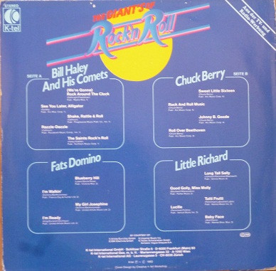 Various - The Giants Of Rock'n Roll - Die Super-Hits Der Großen 4 | K-Tel (TG 1367) - 2 Various - The Giants Of Rock'n Roll - Die Super-Hits Der Großen 4 | K-Tel (TG 1367) - 2