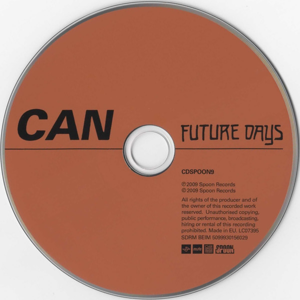 Can - Future Days | Spoon Records (CDSPOON9) - 2