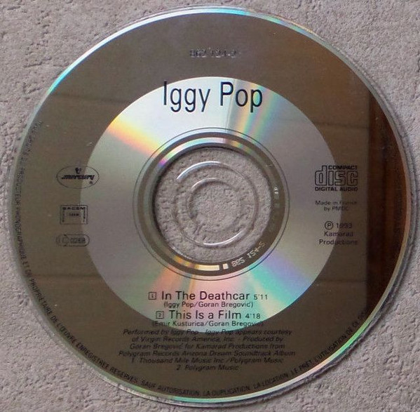 Iggy Pop , Goran Bregović - In The Deathcar | Mercury (862 124-2) - 3