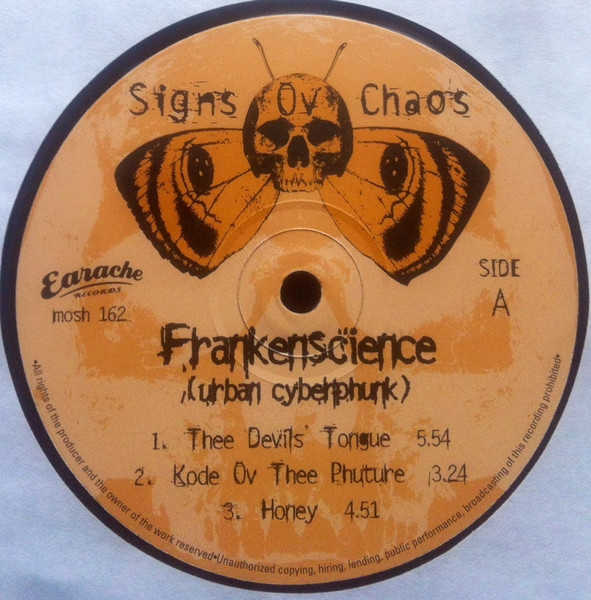 Signs Of Chaos - Frankenscience (Urban Cyberphunk) | Earache (mosh 162) - 4