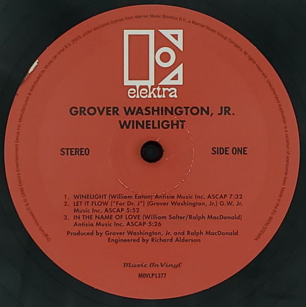 Grover Washington, Jr. - Winelight | Music On Vinyl (MOVLP1377) - 3 Grover Washington, Jr. - Winelight | Music On Vinyl (MOVLP1377) - 3