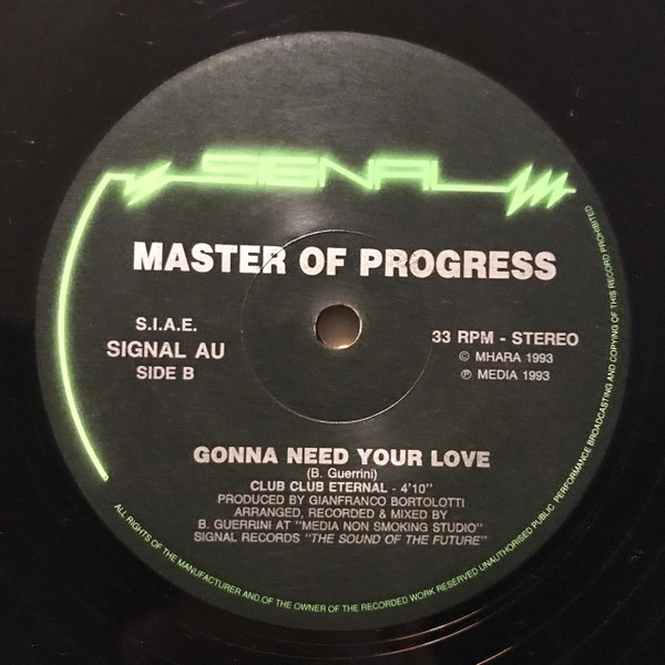 Master Of Progress - Gonna Need Your Love | Signal (SIGNAL AU) - 2