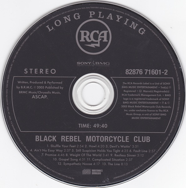 Black Rebel Motorcycle Club - Howl | RCA (82876-71601-2) - 3