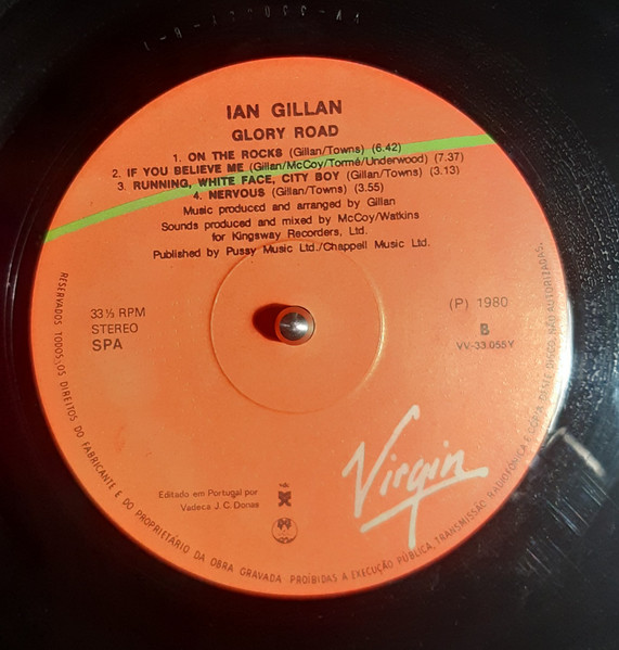 Gillan - Glory Road | Virgin (VV-33.055Y) - 4