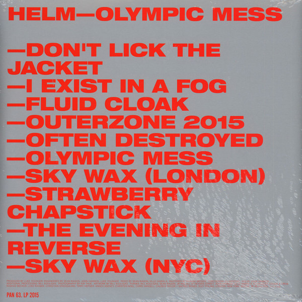 Helm - Olympic Mess | Pan (PAN 63. LP) - 2 Helm - Olympic Mess | Pan (PAN 63. LP) - 2