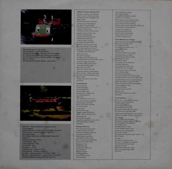 Go West - Dancing On The Couch | Chrysalis (CDL 1550) - 4