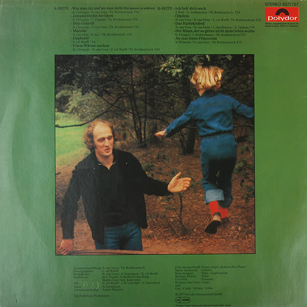 Herman van Veen - An Eine Ferne Prinzessin | Polydor (2371 727) - 2