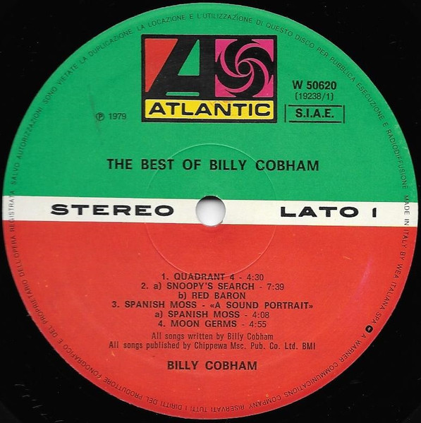 Billy Cobham - The Best Of Billy Cobham | Atlantic (W 50620) - 3 Billy Cobham - The Best Of Billy Cobham | Atlantic (W 50620) - 3