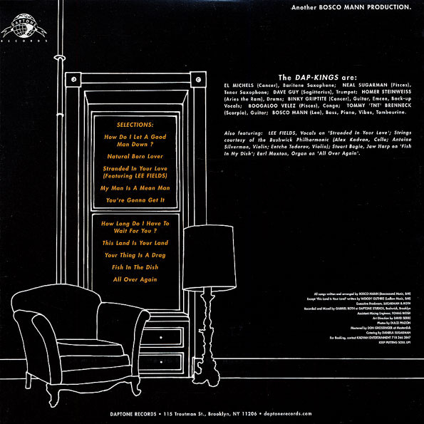 Sharon Jones & The Dap-Kings - Naturally | Daptone Records (DAP-004) - 3 Sharon Jones & The Dap-Kings - Naturally | Daptone Records (DAP-004) - 3