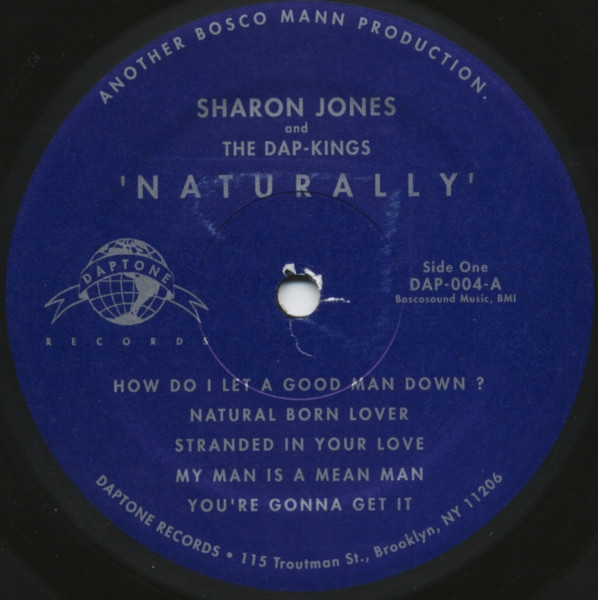 Sharon Jones & The Dap-Kings - Naturally | Daptone Records (DAP-004) - 4 Sharon Jones & The Dap-Kings - Naturally | Daptone Records (DAP-004) - 4