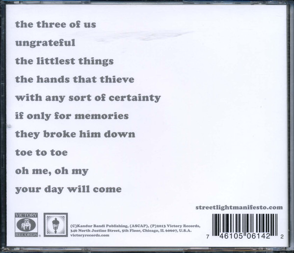Streetlight Manifesto - The Hands That Thieve [CD] | Victory Records (VR614) - 2