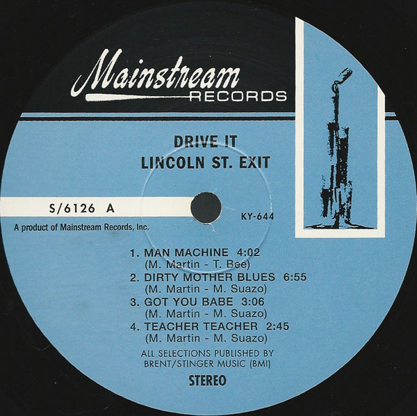 Lincoln St. Exit - Drive It! | Mainstream Records (S/6126) - 3 Lincoln St. Exit - Drive It! | Mainstream Records (S/6126) - 3