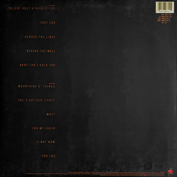 Tracy Chapman - Tracy Chapman | Elektra (7559-60774-1) - main