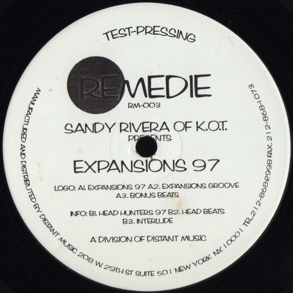 Sandy Rivera - Expansions 97 | Remedie (RM-003)