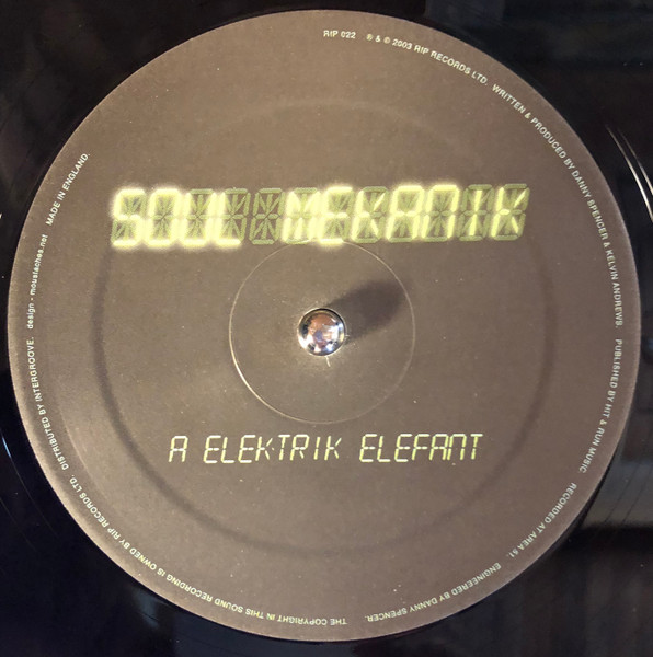 Soul Mekanik - Elektrik Elefant / I Am A Mekanik | Rip Records (RIP 022) - 3 Soul Mekanik - Elektrik Elefant / I Am A Mekanik | Rip Records (RIP 022) - 3