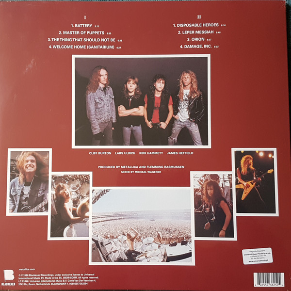 Metallica - Master Of Puppets | Blackened Recordings (BLCKND005R-1 00602557382594) - 2 Metallica - Master Of Puppets | Blackened Recordings (BLCKND005R-1 00602557382594) - 2