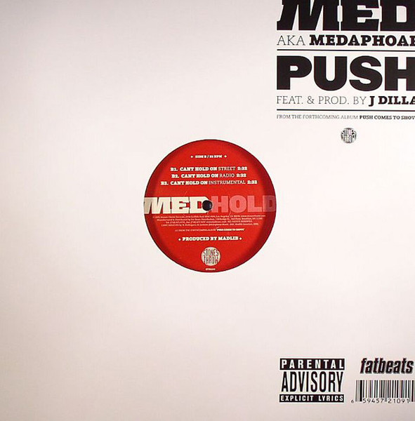 M.E.D. Aka Medaphoar - Push | Stones Throw Records (STH 2109) - 2