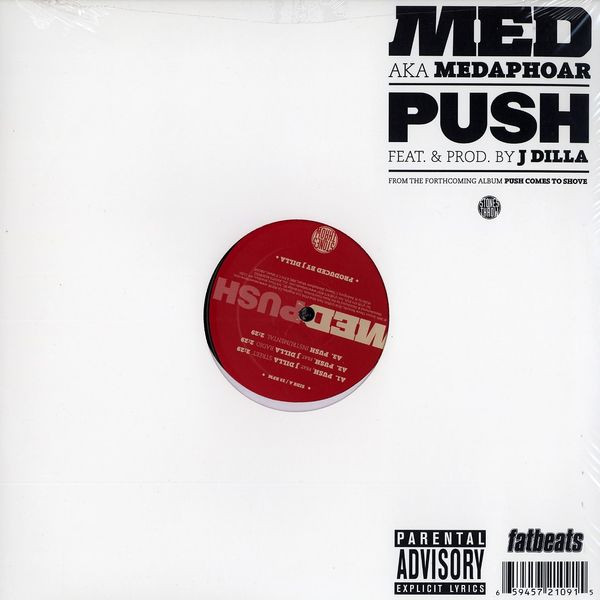 M.E.D. Aka Medaphoar - Push | Stones Throw Records (STH 2109) - main