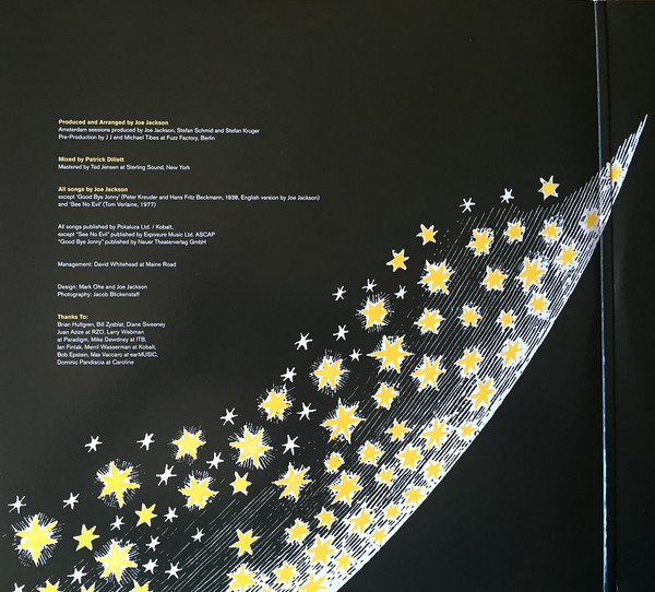 Joe Jackson - Fast Forward | Ear Music (0210662EMU) - 3 Joe Jackson - Fast Forward | Ear Music (0210662EMU) - 3